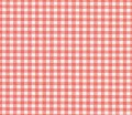 Used equipment sales 72 inch red and white check cover in STOREAREA2