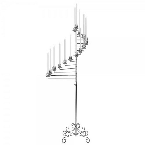 Rental store for 15 lite spiral candelabra in STOREAREA2
