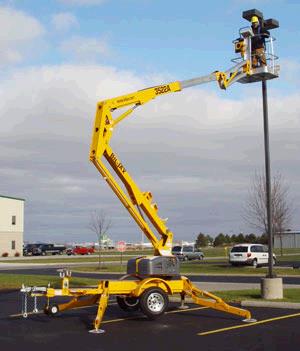 Rental store for lift 3522 articulating electric in STOREAREA2